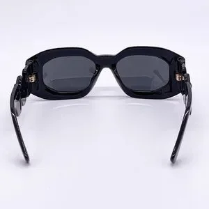 NEW VERSACE VE4425U 5360/87 MEDUSA UNISEX SUNGLASSES NEW BLACK MOD 4425 536087 Sunglasses Versace Medusa biggie VE4425U 5360/87 54-18 Black  main image 2